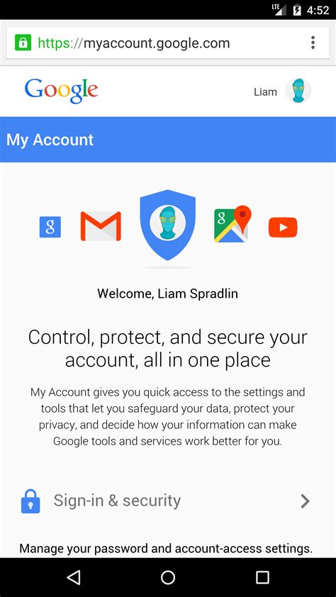 Google Account.